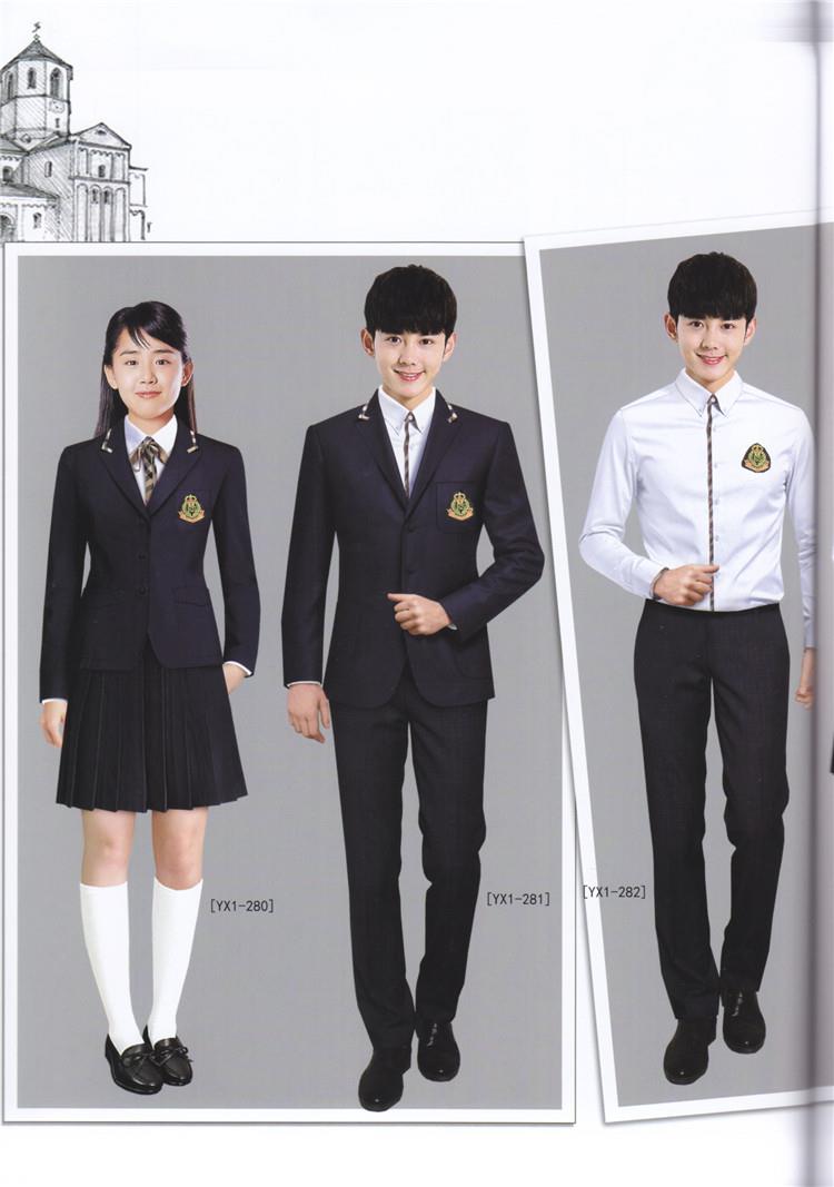 榆林校服定制学生装设计制作中小学生校服定做校服加工厂环诚
